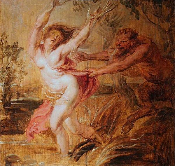 Peter Paul Rubens Pan et Syrinx oil painting image